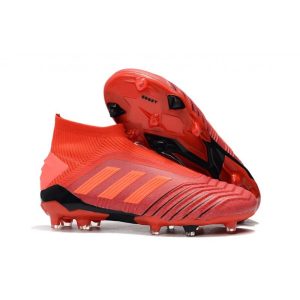 Kopačky Pánské Adidas Predator 19+ FG – červená